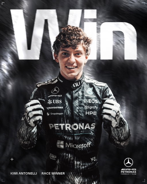優勝！! 🏆🐺🇯🇵 KIMI WINS THE JAPANESE GRAND PRIX!