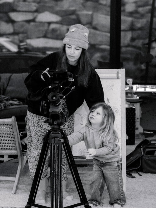 Ohhh my heart 😭 Jeff put khybers first camera in his hands when we went on a road trip in the Bigfoot to glacier national park when he was just 2. khyber’s  learning to see life through a lens that was once Jeff’s. 😭🥹 So heartbreaking and powerful and beautiful at the same time.  I trust with my entire heart that jeff is still guiding us. ❤️❤️❤️ thank you for these candid moments of us @miraecampbell 🙏🏼🙏🏼🙏🏼Serendipitously, the whiteboard behind us is the last artwork that jeff drew for khybs. It was a picture of a film camera shooting from the sky into the ocean and a beautiful array of sea creatures and tropical islands. ❤️‍🩹❤️‍🩹❤️‍🩹