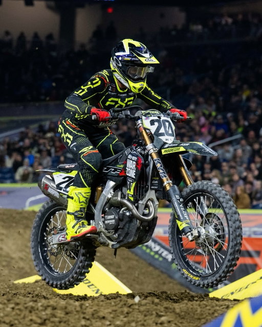 Well, got to lead my first lap in the 450 class last night. Rode a little nervous in the first few laps of that heat but luckily pulled it together to make it straight through.

Making big strides each week and this week was another one of those! We will keep doing our thing and just keep grinding with the team 💪🏼