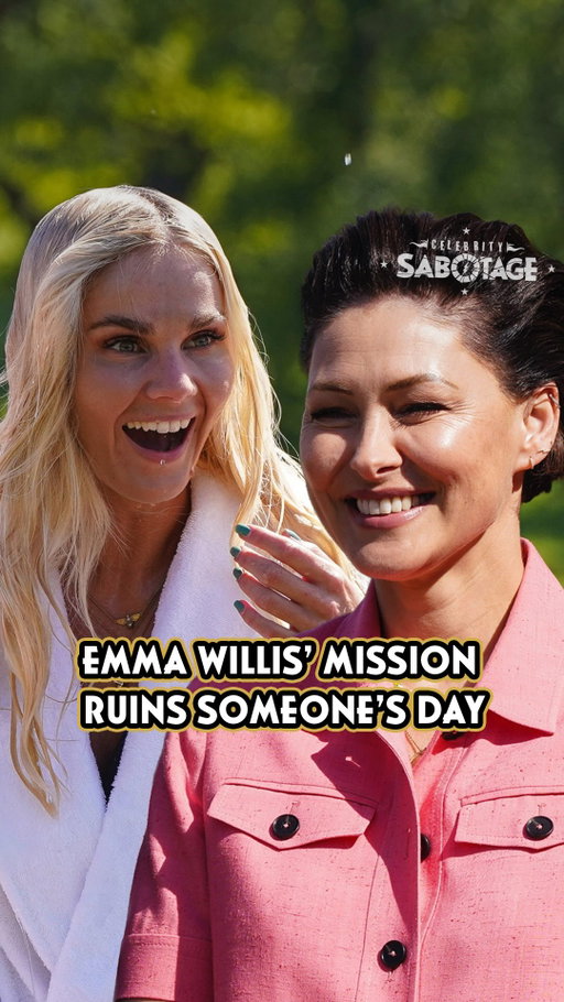 Moments before a challenge beings, Emma Willis receives a Mission Alert that changes EVERYTHING 🫣 Watch episode 2 of Celebrity Sabotage now on ITVX