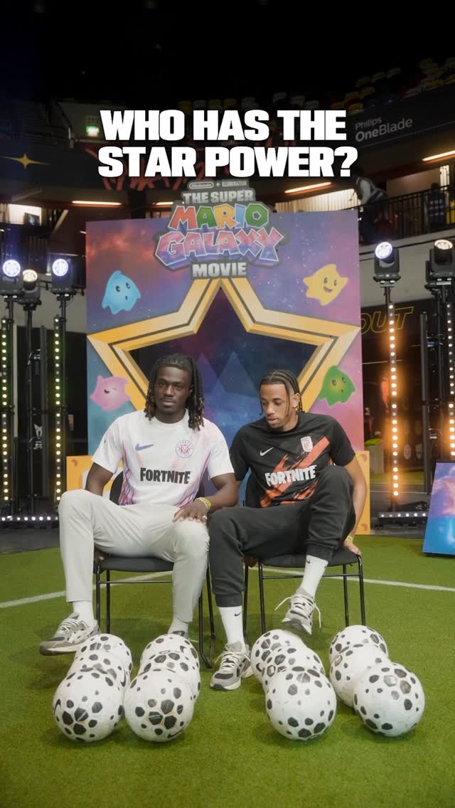 Which baller has that cosmic control? 🌠⚽️

Don’t miss The Super Mario Galaxy movie, in cinemas Wednesday April 1. Book tickets now.