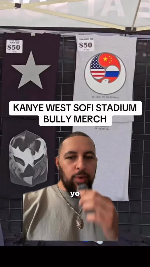 Kanye West SoFi Stadium Bully Merch

#yeezy #yzy #kanyewest #kanye #fyp