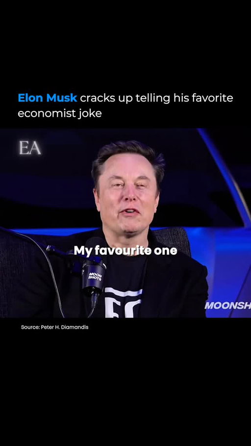Even the most serious minds enjoy simple humor.

In a candid moment, Elon Musk shared his favorite economist joke — not as a business insight, but as a reminder that behind complex ideas and billion-dollar decisions, there’s still room for lightness.

It’s easy to see leaders only through their achievements, but moments like this show something different. Curiosity, humor, and the ability to step back are often part of how they think, not distractions from it.

Sometimes, the smartest people don’t just solve problems. They know when to laugh at them too.

Follow @entrepreneurarchived for more timeless lessons from the worlds boldest leaders.

#elonmusk #mindset #leadership #humor #innovation