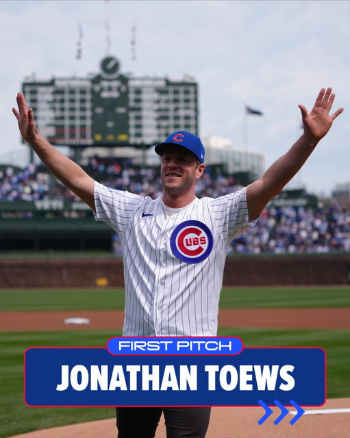 Join us in welcoming 3x Stanley Cup Champion and @nhlblackhawks legend, Jonathan Toews. ❤️