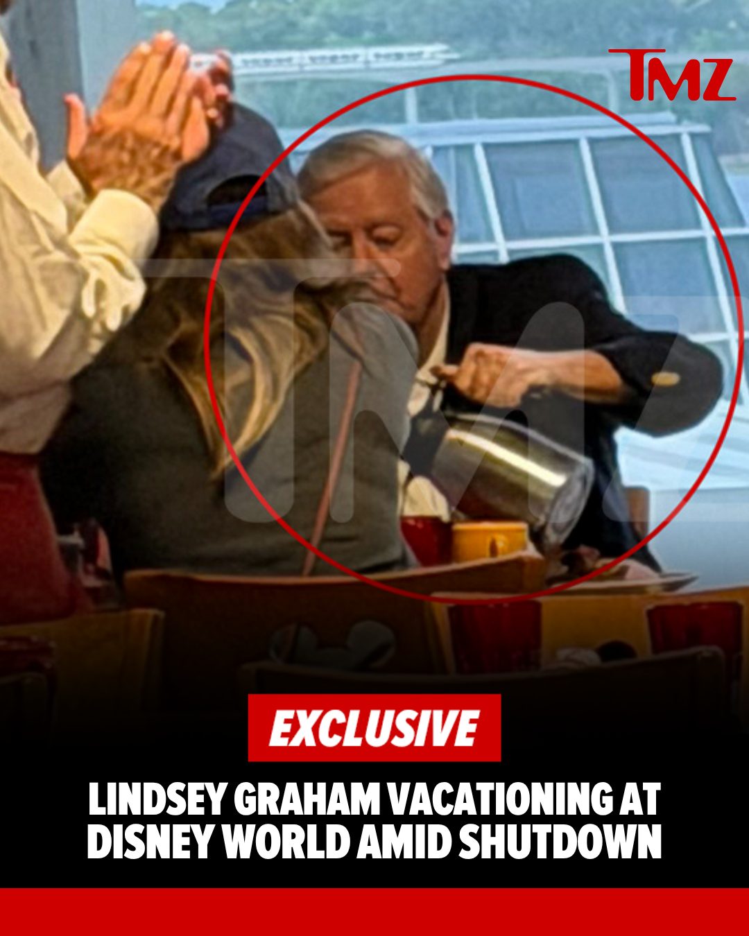 🚨 Lindsey Graham was ineffective talking his colleagues into keeping the government open, but he had a great convo with Mickey Mouse Sunday ... at Disney World!!!

See more at the link in bio!