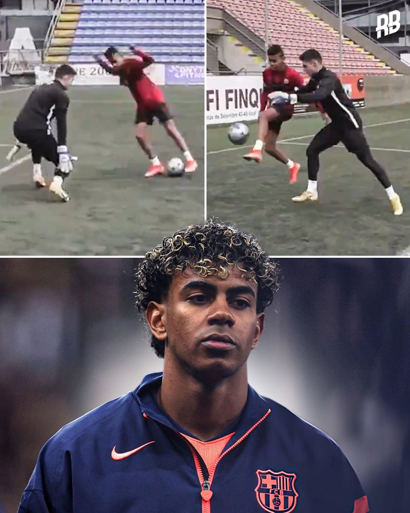 Lamine Yamal was actually always destined for the top… admin just came across this video from 2020, when 13-year-old Lamine took on an adult goalkeeper… and rainbow flicked him 😮‍💨🤌🏽

Crazy seeing Lamine go from starboy to one of the best players in the world. Grew up in the spotlight and now he’s fulfilling his potential 🥶🤞🏽

🎥  YT: Reykob 7.0