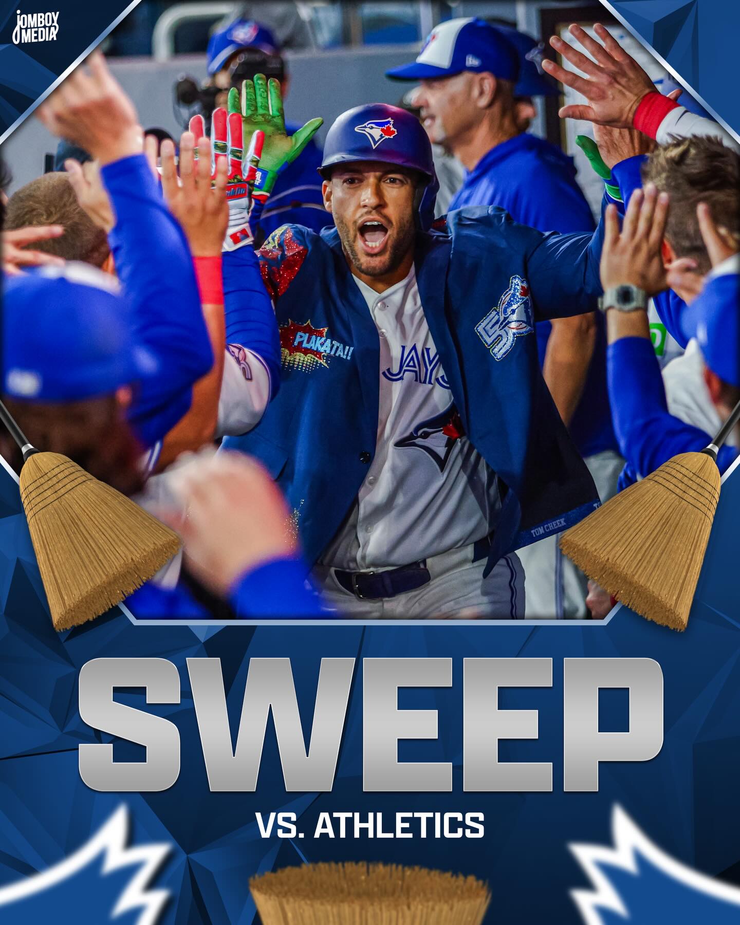 Blue Jays take care of business at home against the A's!