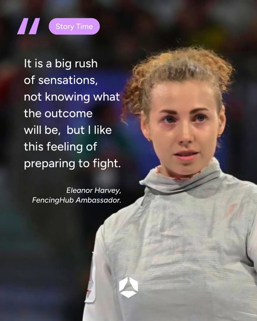 Meet our ambassador, Eleanor Harvey 🇨🇦
A three-time Olympian, she’s still writing her story, driven, focused, and already looking ahead to LA 2028 🔥🤺 @eleamorgue 
.
.
.

#canadafencing #fencinglife #fencingcanada #eleanorharvey #sport