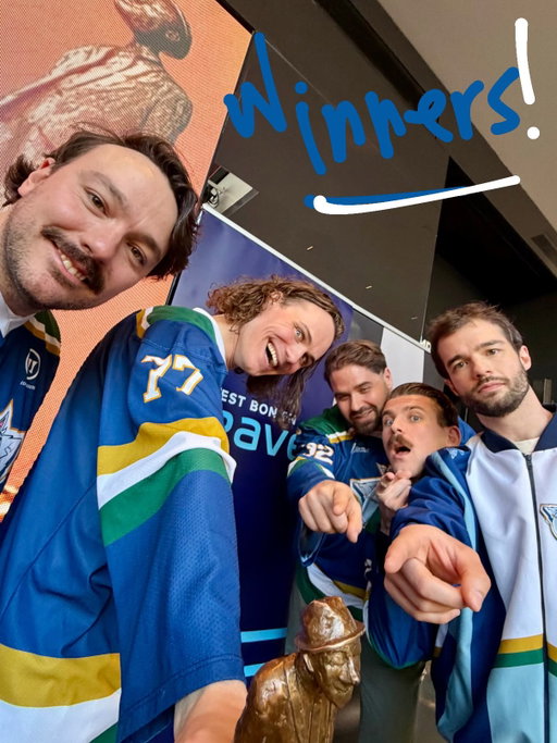 EXCLUSIVE ‼️
Les Loups-Phoques remportent l’Olivier  de l’émission humoristique de l’année 🏆!
NUMBER ONE BABY!!