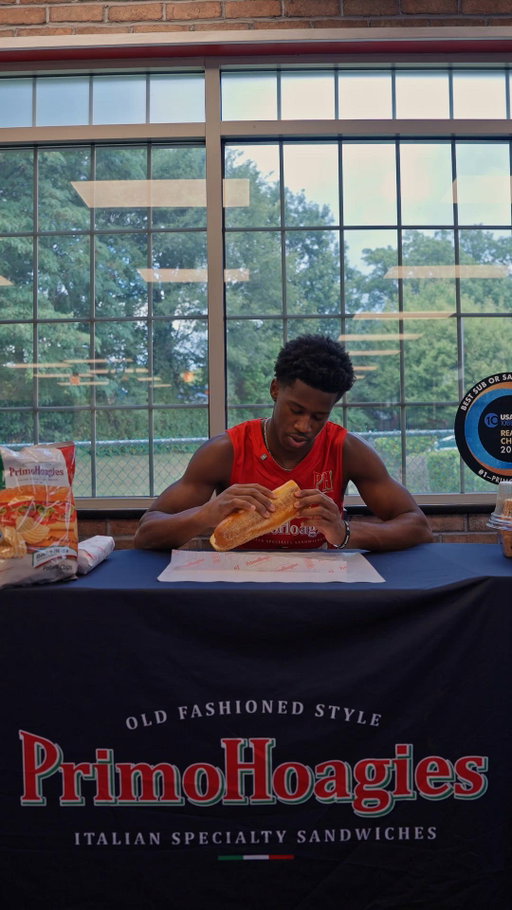 PHILLY FANS, we’re bringing the energy with VJ Edgecombe this THURSDAY, April 2nd at our Clarksboro location! 👏 Pull up from 5–6PM to meet VJ Edgecombe and grab a hoagie while you’re at it.

📍 Clarksboro PrimoHoagies- 141 Berkley Rd