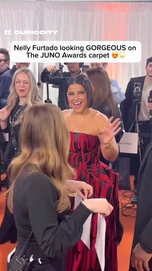 Nelly Furtado really is THAT girl 🤩

#junoawards