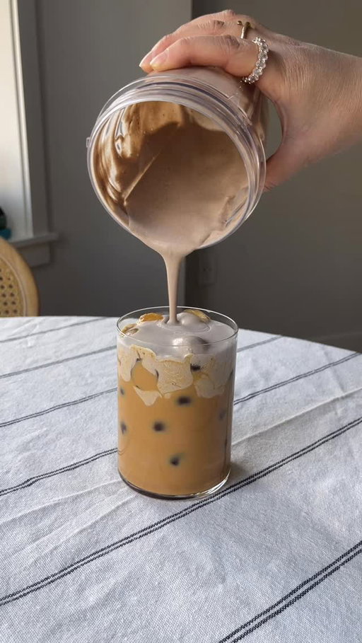 Can it cold foam …