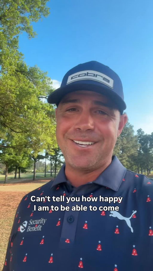 A message from our champ @gary.woodland 🏆