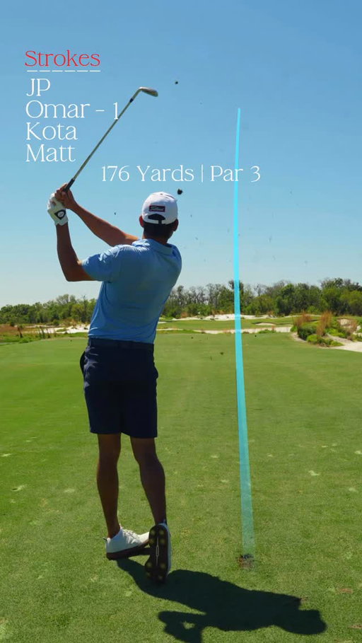 This is how you play a Par 3! 😳 #golf #golfer #golfswing 
@soletagolfclub