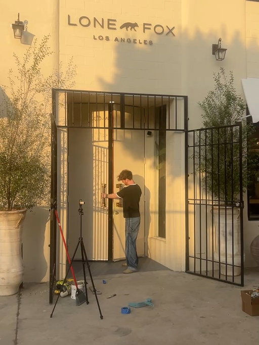 Adding all the finishing touches is my favorite part ✨The Lone Fox Los Angeles store is almost here 🙌 I can’t believe we open in just 4 days! April 2nd from 10-5 will be our first day open and I hope to see you there!!