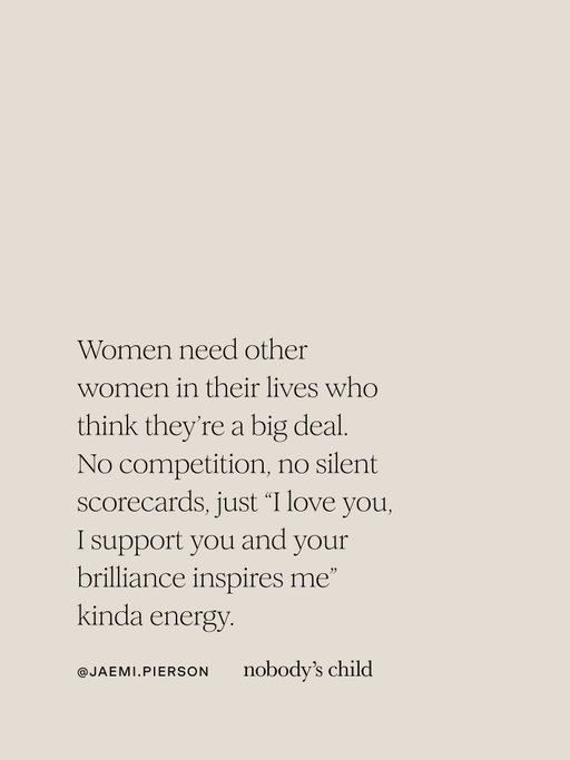 A note to end the month on ✨

Send this to the women who support and inspire you.

Quote by @jaemi.pierson