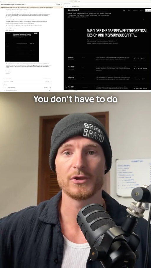 We're building the future of web and AI is doing all the work. 🤖

Beautiful, on-brand websites. AI agents writing and managing your blog at scale. SEO & GEO optimized content publishing at an insane velocity.

This is digital sovereignty in 2026.

No more paying for bloated platforms. No more dropping $10–20k on a site. Your clients can have an AI manage their site and you can still charge premium prices for the work.

I just built it live. You can too.

👉 Tap learn more to join the Skool community where we'll teach you exactly how to build this for yourself.