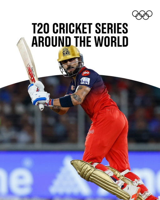 The countdown is on to cricket’s Olympic return at #LA28! ⏳🏏

The T20 format will make its debut at the next Summer Games. 🤩 Check when some of the biggest T20 series stars are playing around the world this season. 🔍

#Olympics #Cricket