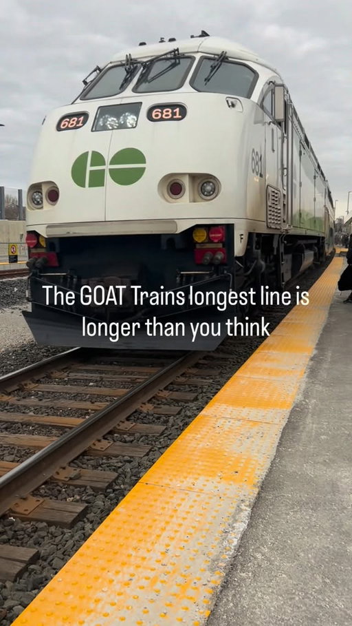 The Go Train has longer lines than I honestly expected. The Kitchener line may be the longest but Barrie line is still the best.

#gotrain #ttc #toronto #ontario #train