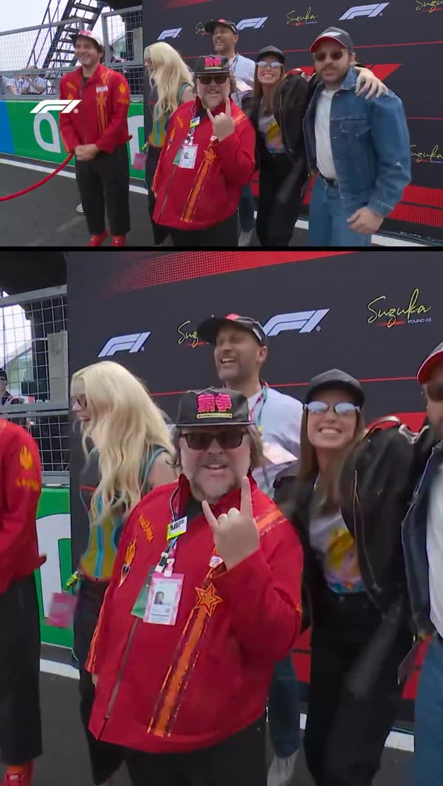 Jack Black and the gang rocking in Japan 🤘

#F1 #Formula1 #JapaneseGP