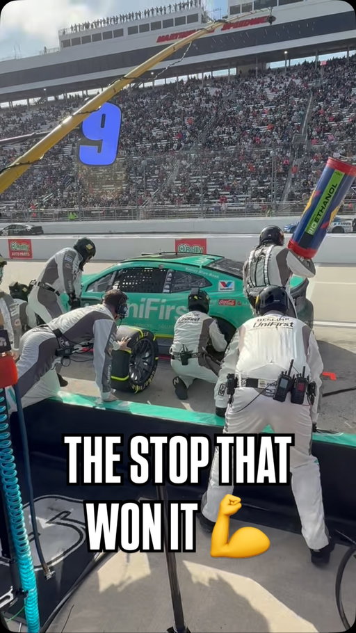Now that’s a winning stop 💪