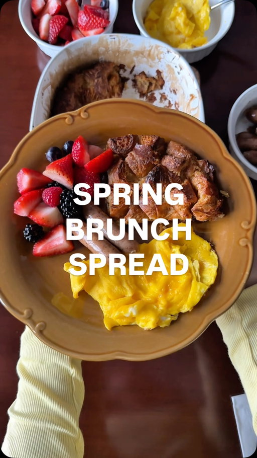 my brunch spreads just got a whole lot prettier with the help of @wholefoodscanada ! I will be talking about this croissant bake for a long time:) #Ad #food #brunch #croissants #brunchspread