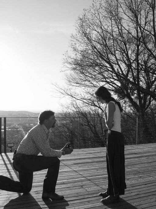 I can’t believe I get to marry my best friend! I love you @grace.poteete #engaged