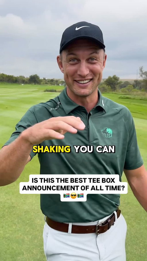 Handre Pollard with a ROCKET off the 1st tee at @livgolfleague South Africa 🚀

Here is what he had to say after that incredible experience #golf #livgolf