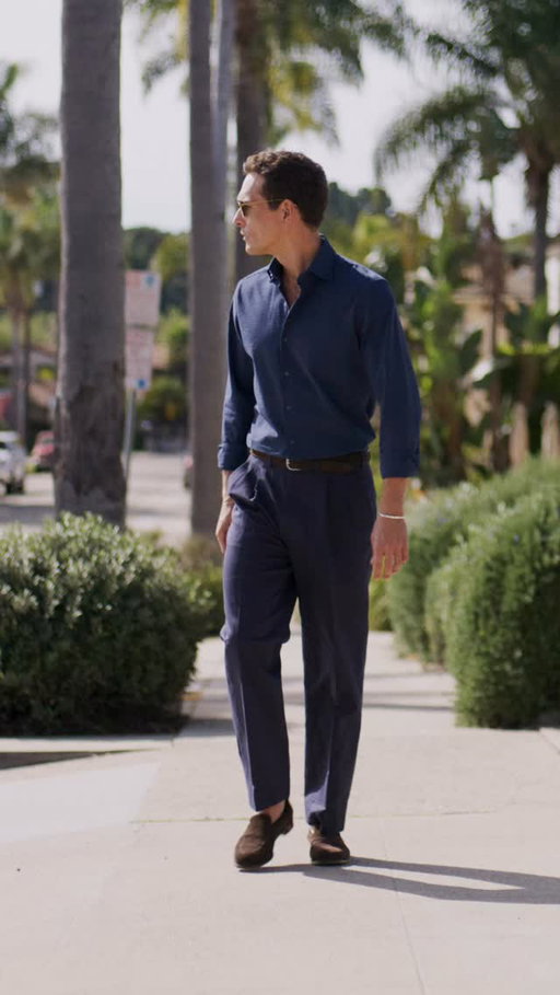 Coastal ease. 

#propercloth