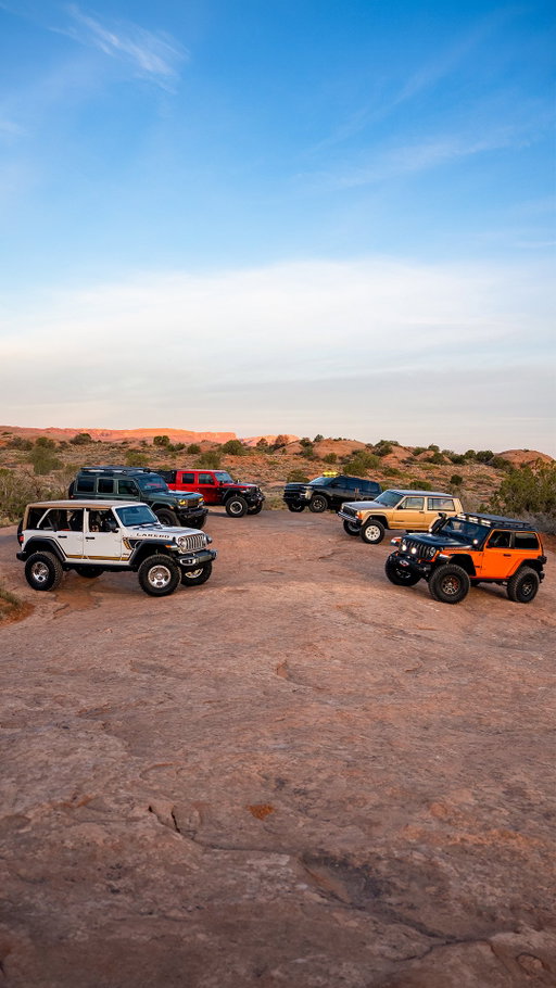 Our 60th anniversary guests of honor—a brand new cast of cranked-up concepts 🔥 Taking over Moab’s toughest trails even as we speak