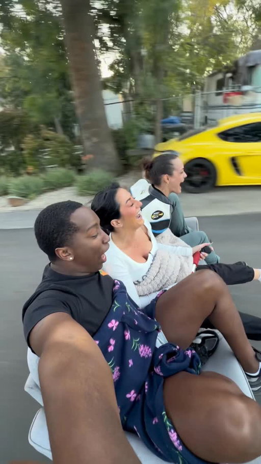 My driving brought tears to their eyes 🥹 @markellwashington @cori.story