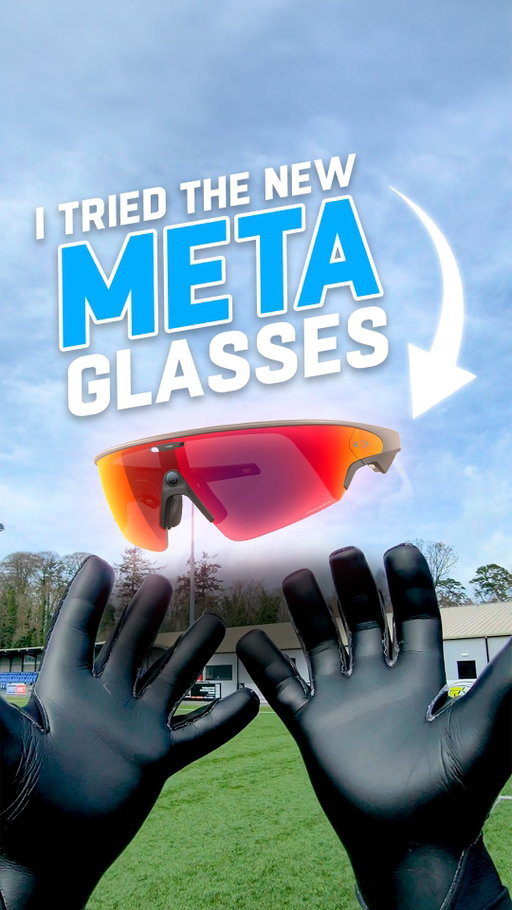 POV: Goakeeper with Meta AI Glasses #goalkeeper #football #goalkeeping #soccer #meta