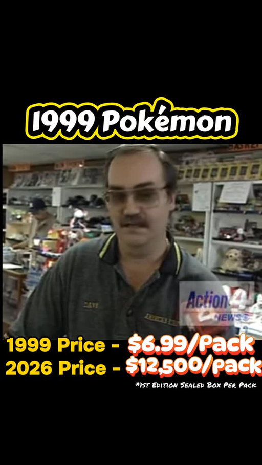 In 1999 Pokémon took retail by storm with packs quickly escalating in value from $2.99 SRP to over $6.99 within a single week.  Beckett released a price guide with holographic cards selling for $20 - $50.  1st edition cards selling for a premium.  Today, an unsearched and sealed 1st edition box will sell for more than $12,500 per pack! 

#pokemoncards #pokemonfanart #pokemoncommunity #pokemontcg #pokemongo
