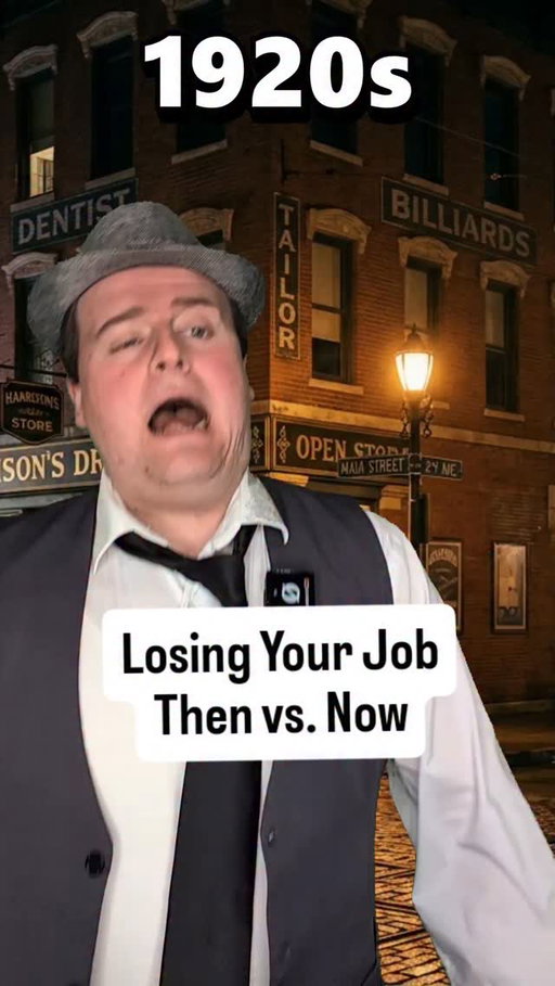 I didn't lose my job, my job lost me! 😤

#comedy #funny #job #fired #history