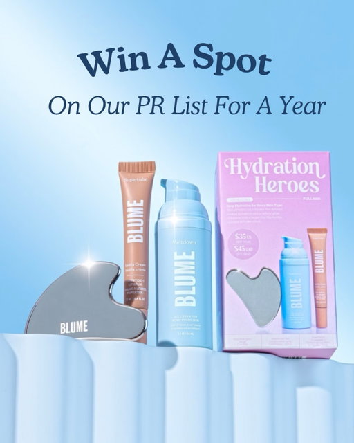 *GIVEAWAY NOW CLOSED* WIN A SPOT ON OUR PR LIST FOR THE YEAR + OUR NEXT EXCITING LIMITED EDITION MAILER 

How to enter:
🌸 Follow @blume + like this post
🩵 Tag a friend in the comments (each comment = 1 entry)
✨ Like and comment on our last THREE posts
📣 5 BONUS ENTRIES: Follow us on TikTok and share this post to your stories 

Giveaway ends on 4.10, 3 winners will be contacted via DMs and added to our 2026 PR LIST 🫶 GOOD LUCK!!!!
