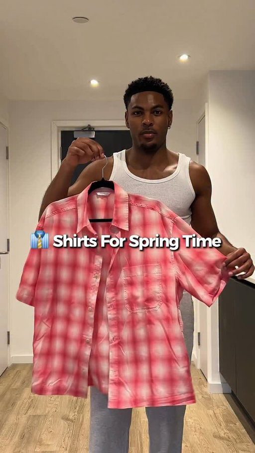 It’s a shirt spring, when the sun decides to come to the Uk 🥴