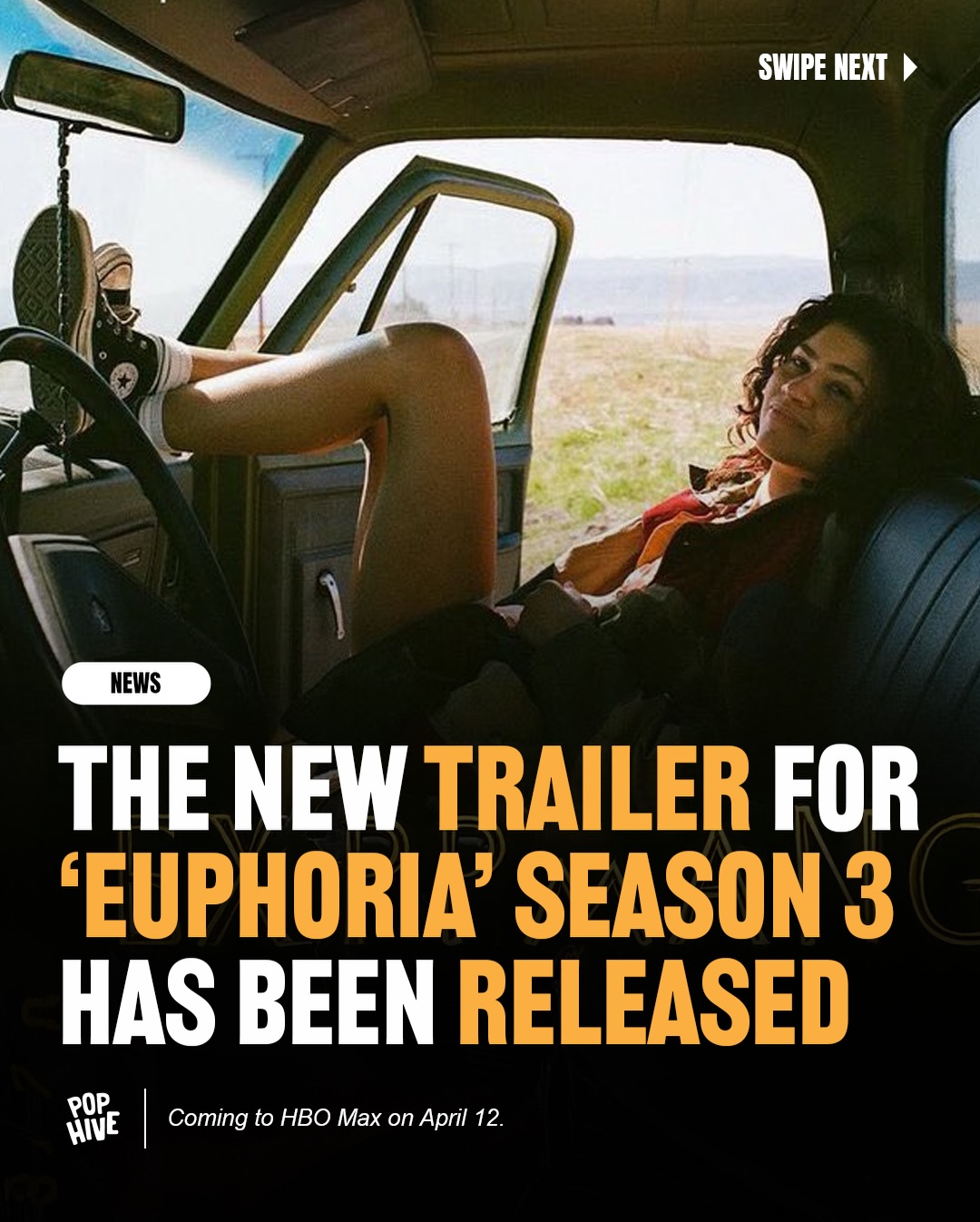 The second trailer for ‘Euphoria’ Season 3 just released❕ Coming to HBO Max on April 12 🙌

🎥: @euphoria