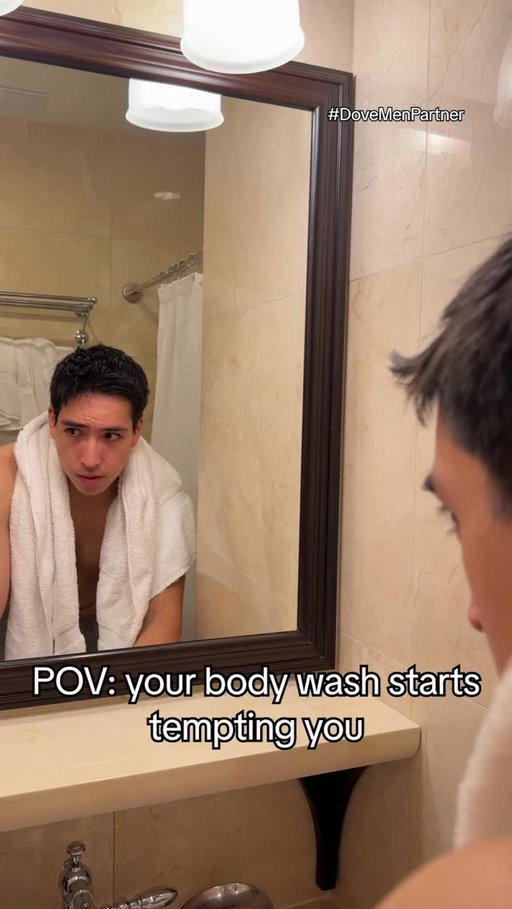 #DoveMenPartner Brandon’s on sabbatical, honey! Try the @dovemencare Plant Powered Body Wash