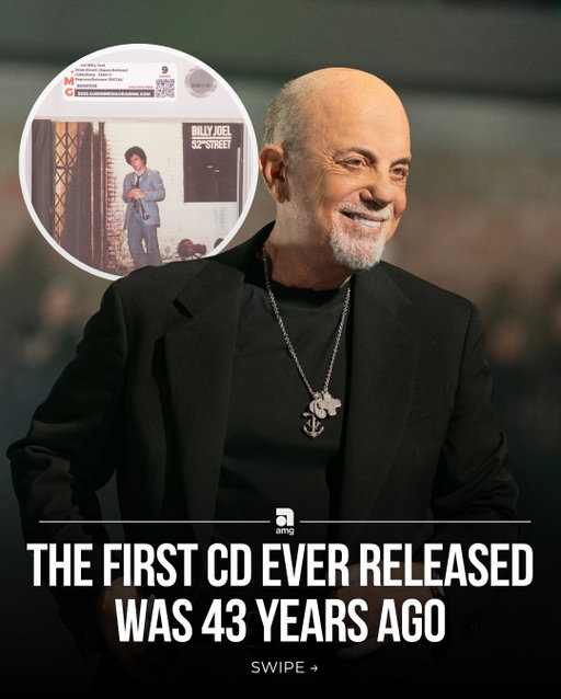 Billy Joel’s 52nd Street became the first commercially released CD, pressed by Sony and launched alongside the debut of the compact disc format.

It marked the beginning of digital music as we know it.

This copy was graded by @amgrading