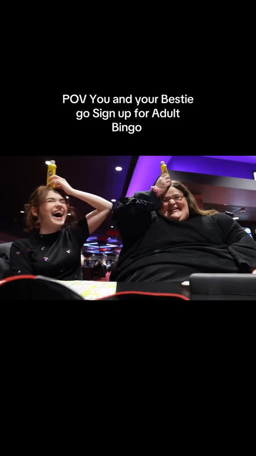 POV you and your bestie sign up for Adult bingo and have the best time ever @josettehalpert 

@deltabingoandgaming 

***hosted 
Must be 18+ to play