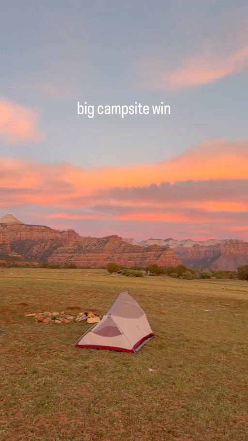 10/10 Zion campsite recommendation 🙌

Found on @hipcamp!