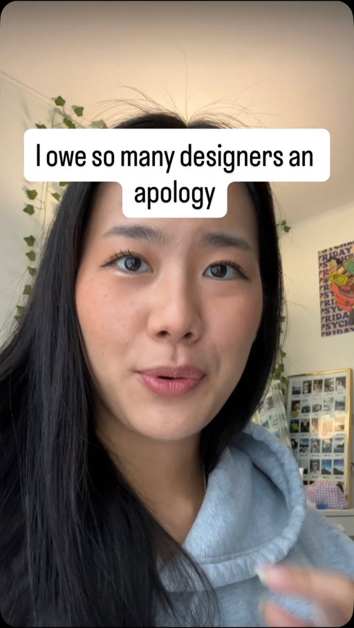 Student me was so rude. I would judge every bad design. Working designer me knows somebody made that poor designer do it.

[designer life, graphic design, design brain, design humor, freelance designer, creative life, design school, designer problems]