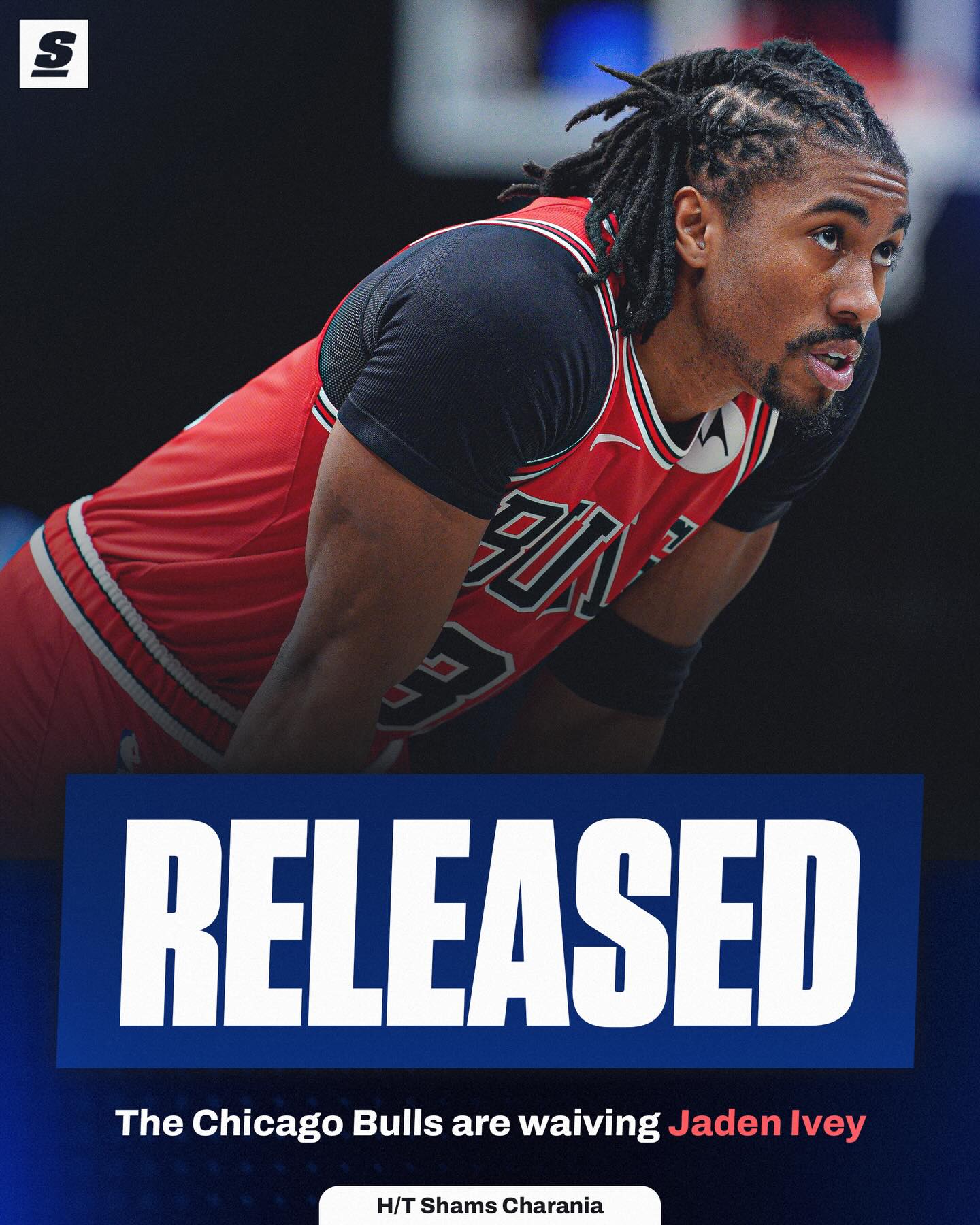 The Chicago Bulls have released Jaden Ivey amidst controversial social media rants. 
[h/t @shams]