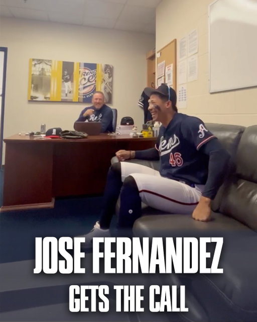 Capturing the moment Jose Fernandez found out he was going to be a big leaguer 🥹