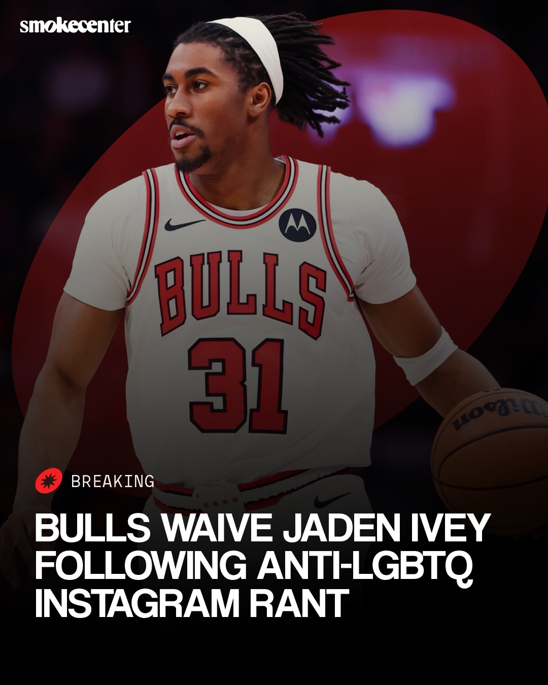 League sources confirmed on Monday that the Chicago Bulls are waiving Jaden Ivey.

The decision comes after Ivey went on a viral, 45-min rant via Instagram during which he took aim at the NBA for celebrating LGBTQ Pride.

“They proclaim Pride Month in the NBA. … They say come join us for Pride Month to celebrate unrighteousness,” Ivey said.

Ivey was selected by the Detroit Pistons with the No. 5 overall pick in the 2022 NBA Draft. He was traded to Chicago this year where he struggled to make an impact before being waived.

The Chicago Bulls have yet to comment on the situation.
