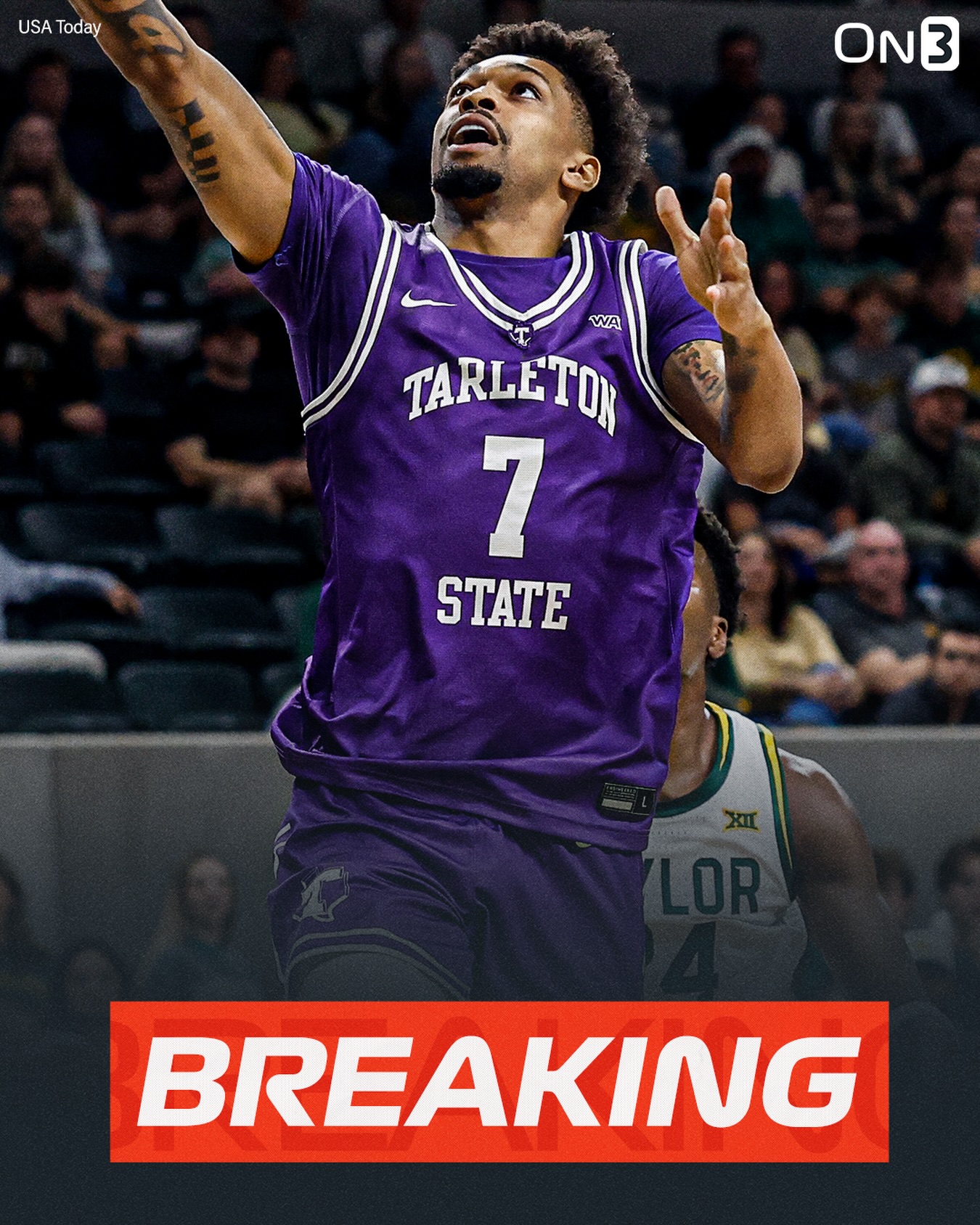 Tarleton State guard Dior Johnson plans to enter the NCAA transfer portal, @tiptonedits reports. 

Johnson averaged 24 points per game this past season. 

Follow @Transferportal for all NCAA
Transfer Portal news