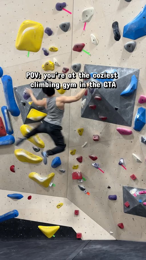 Who are we seeing there 😛⁉️ #explore #explorepage #toronto #vaughan #bouldering