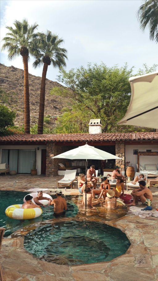 A pre-parenthood weekend send-off just resonated more than a typical baby shower afternoon. We rented @aurichouse, a @korakia residence, for a weekend of celebration with our people before we hunker down and prepare to enter this next chapter of life! 10/10 recommend