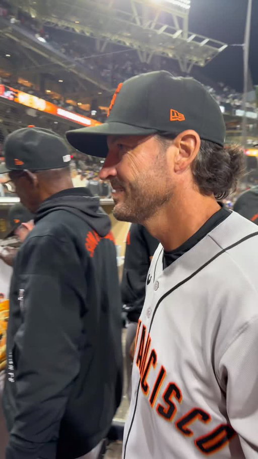 Celebrating Tony Vitello’s first win as a Major League skipper 👏