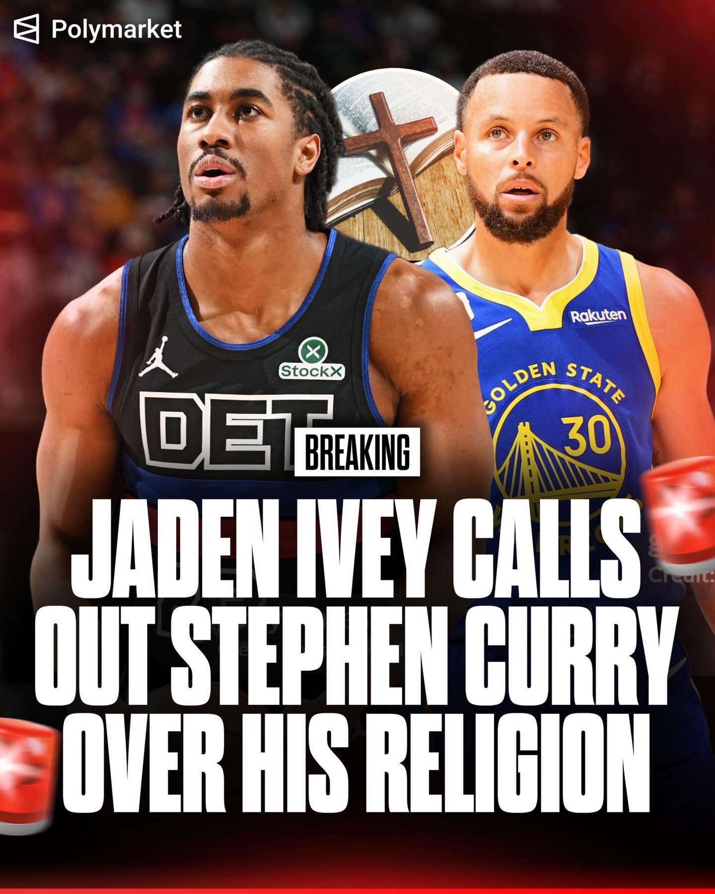 Jaden Ivey now calls out Steph Curry for his faith 😳

This really hurts to see, prayers up for Ivey… he also said on Instagram live that he doubts an NBA team will sign him again

Sad situation all around 🥲